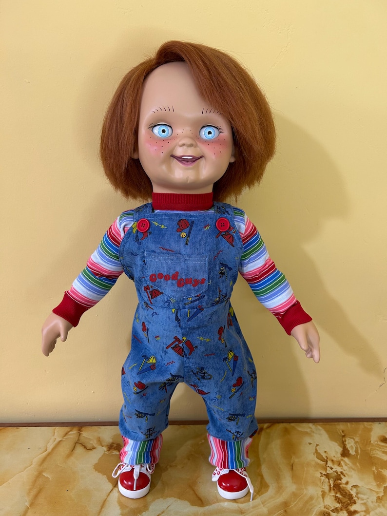 Lalka Chucky w naturalnej wielkości (A) - Chucky Prop 1:1 - Custom Good Guys zdjęcie 2