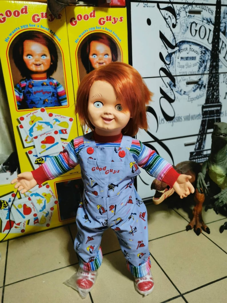 Chucky Doll Life Size Good Guys Doll Etsy