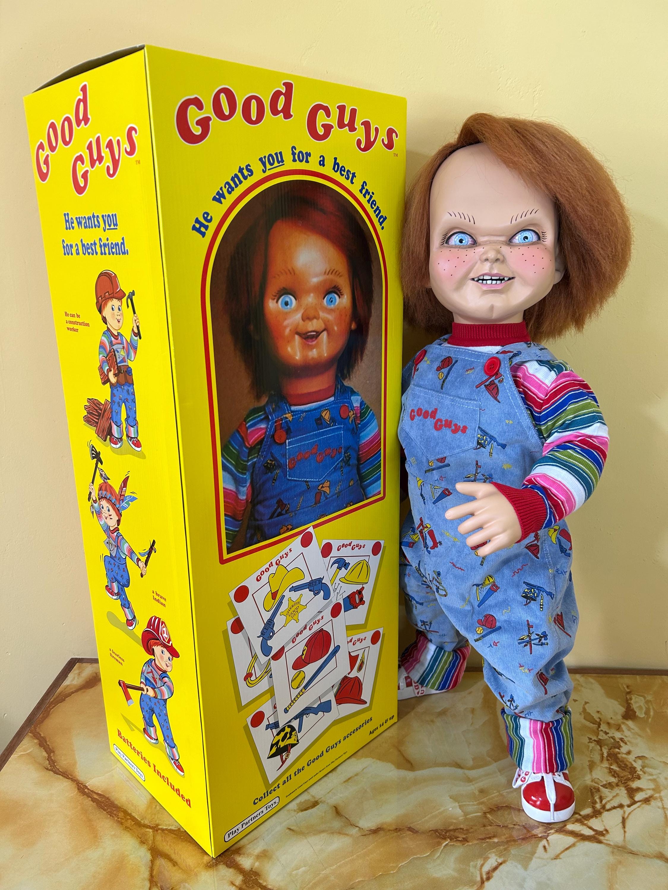 Chucky Angry - Chucky Doll Life Size - Chucky Prop 1:1 - Custom