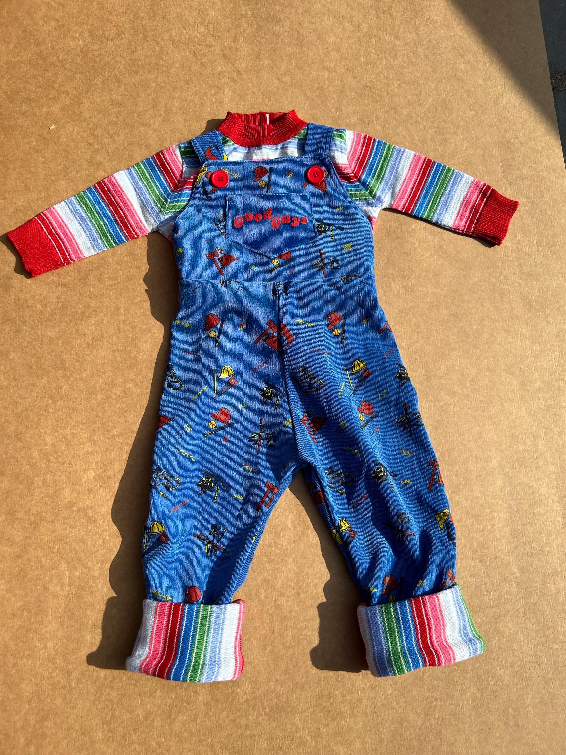 Chucky Overall and Sweater - 1 X Overalls and 1 X Sweater
