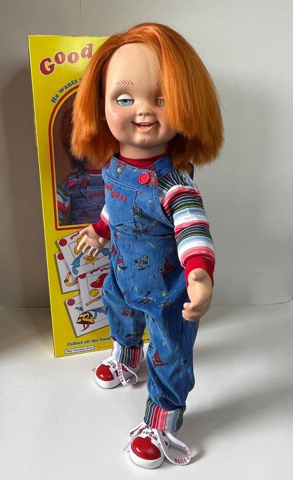 thumbnail image 2 of Official Lifesize Chucky Good Guy Doll Cardboard Cutout / Standup 2 of 3