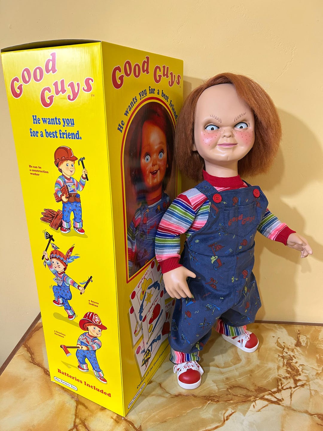 Chucky Doll Size Prop 1:1 - CULT OF CHUCKY - Custom Good Guys - Etsy