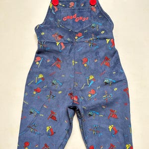 Dark Blue Chucky Overalls