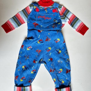 Chucky Overalls and Sweater / Chucky Clotes / Child&#39;s Play