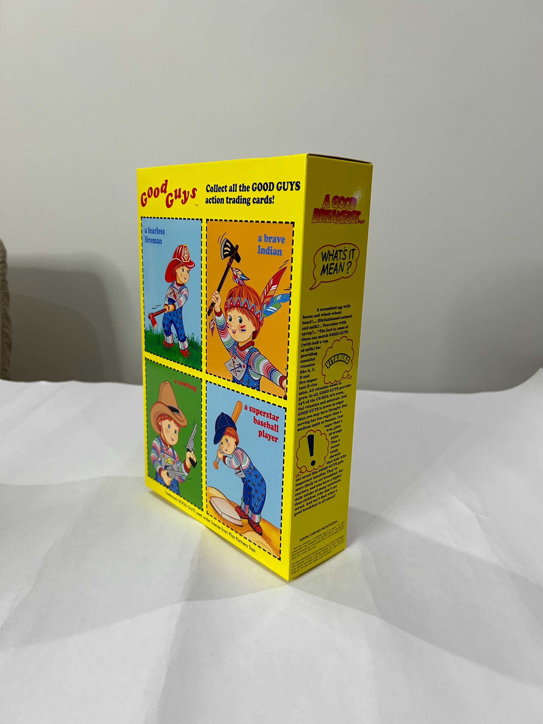 チャッキーのシリアルボックス - チャイルド・プレイ - グッド・ガイズ