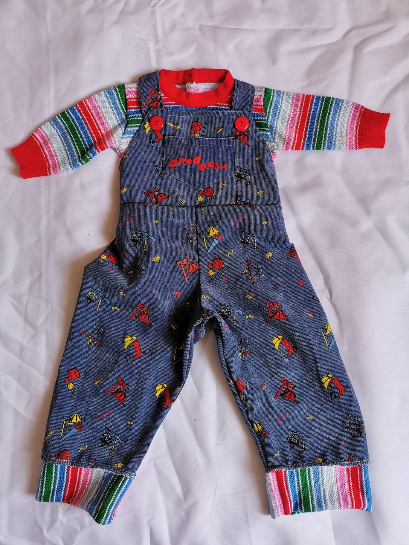 Chucky clothes 1 x overall and 1 x sweater Good Guys 11 Etsy