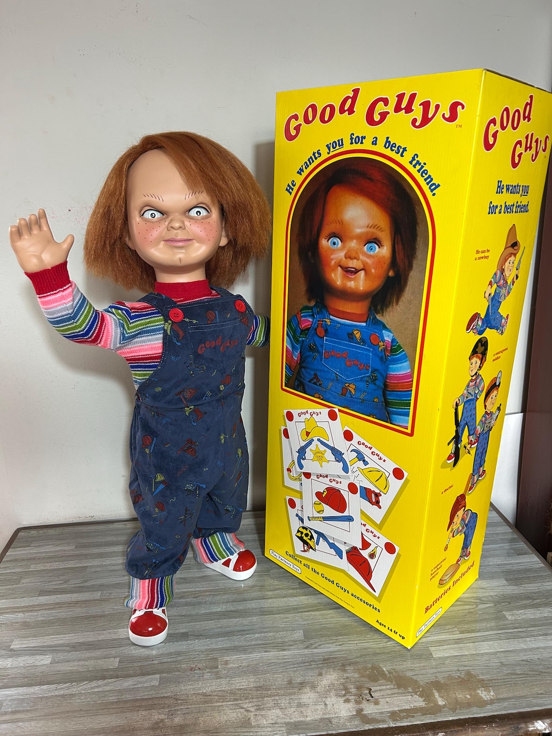 Buy Chucky Doll Size Prop 1:1 CULT OF CHUCKY Custom Good Guys Online in  India