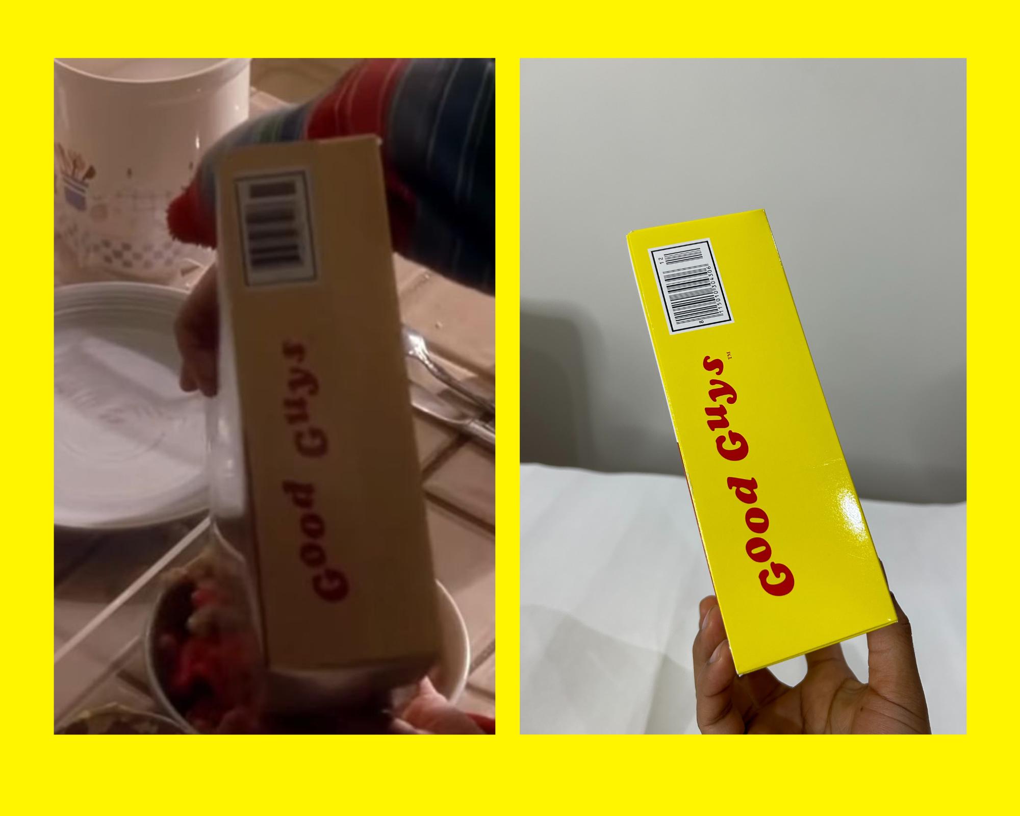 チャッキーのシリアルボックス - チャイルド・プレイ - グッド・ガイズ