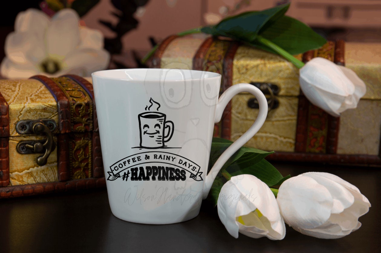 Rainy Day Funny Cute Coffee Mug Humor Cup Funny Coffee Gift Etsy