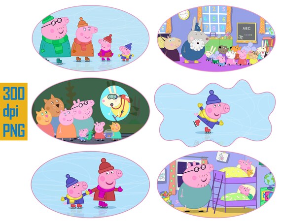 Download Peppa Pig Svg Peppa Pig Bundle Peppa Pig Svg Cricut Etsy