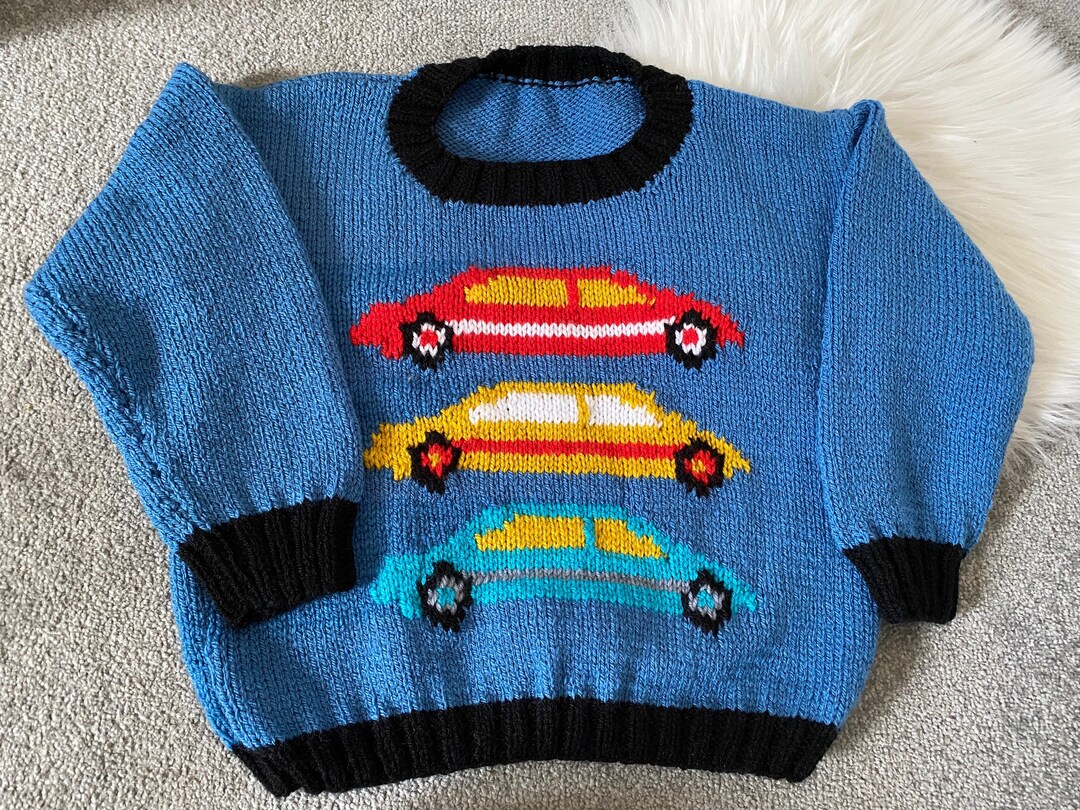 Vintage Style Car Jumper - Etsy