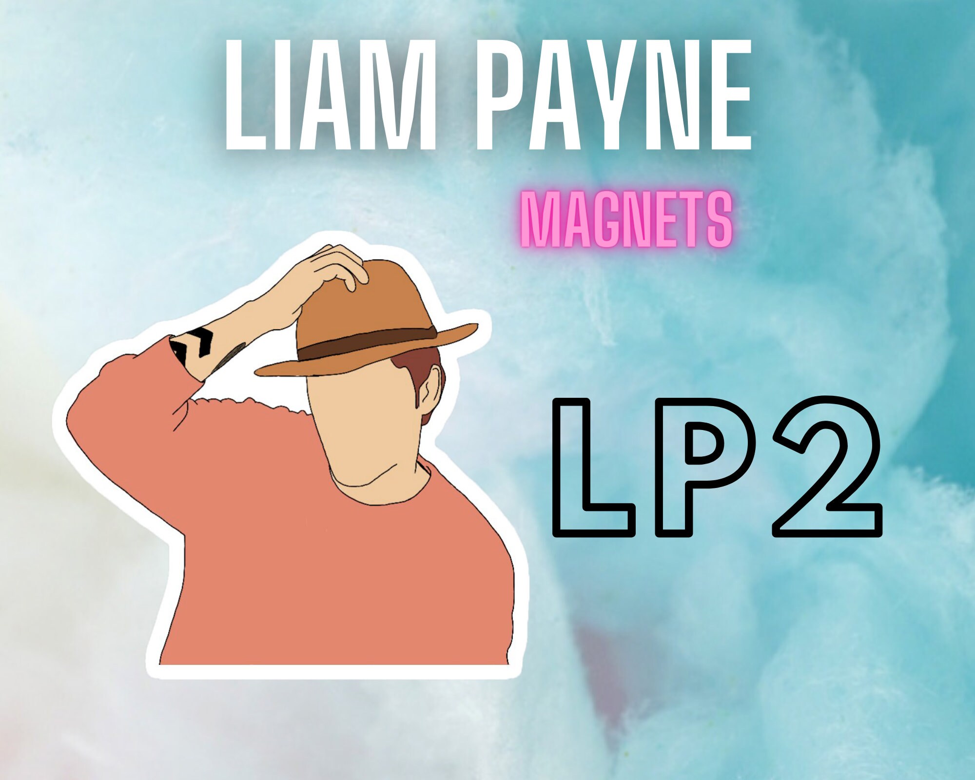 Liam Payne One Direction  Keyring & Fridge Magnet Set 