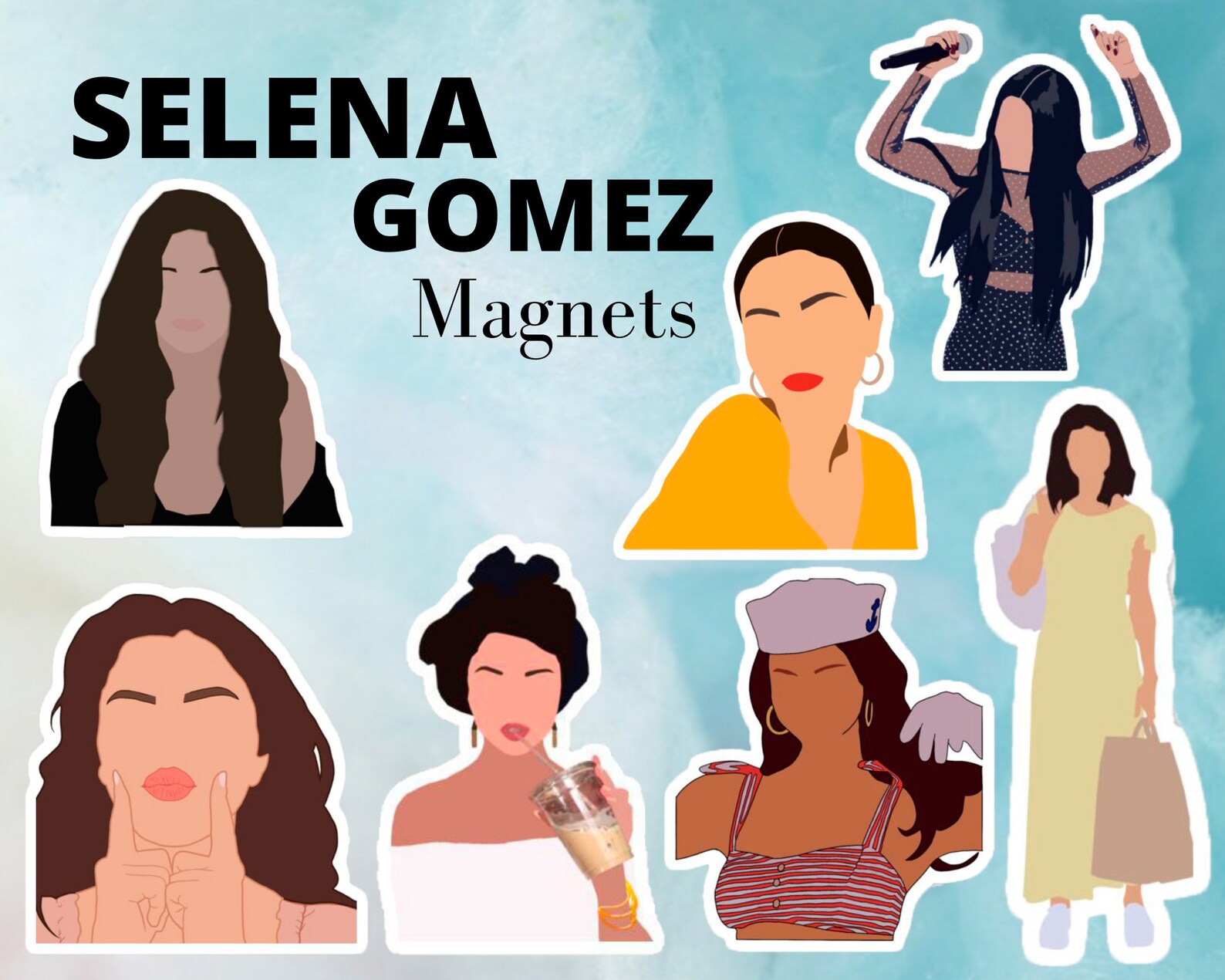 Selena Gomez Selena Gomez Gifts Etsy