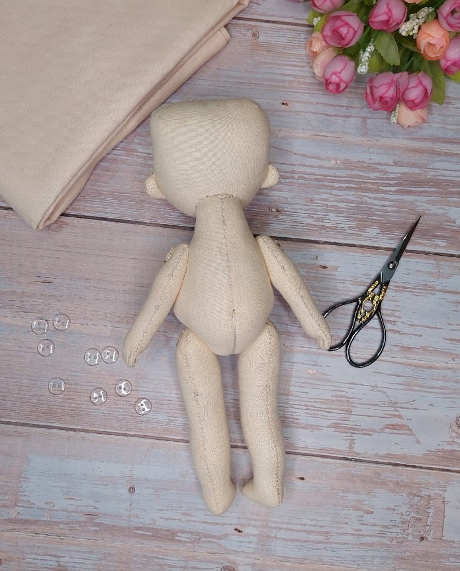 Blank doll body10blank rag doll ragdoll bodythe body Etsy