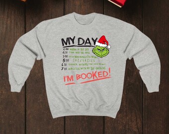The grinch to do list sweatshirt Clearance