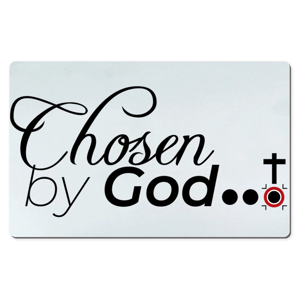 Chosen By God Desk Mat Christian desk mat Computer desk mat Etsy