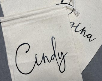 Customized Canvas Drawstring Bags