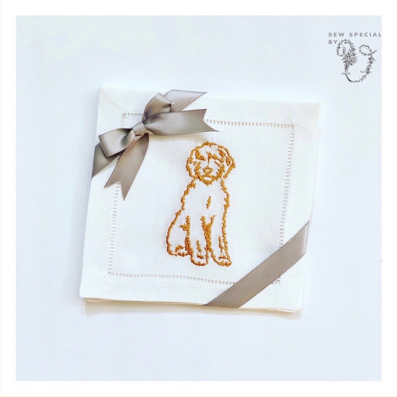 Goldendoodle Cocktail Napkins Etsy