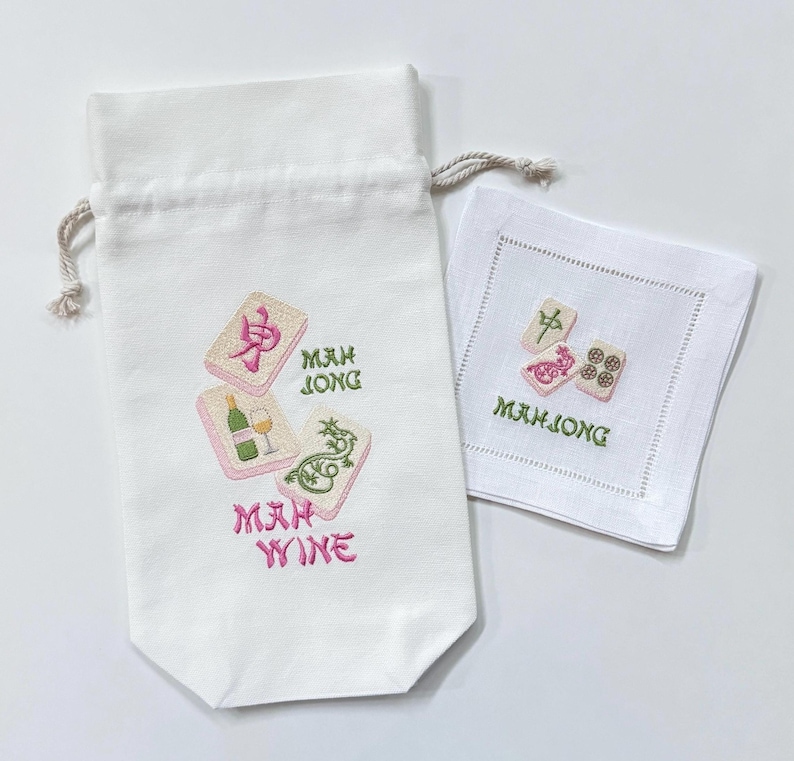 SpecialtiesByVShop Mahjong Wine Bag
