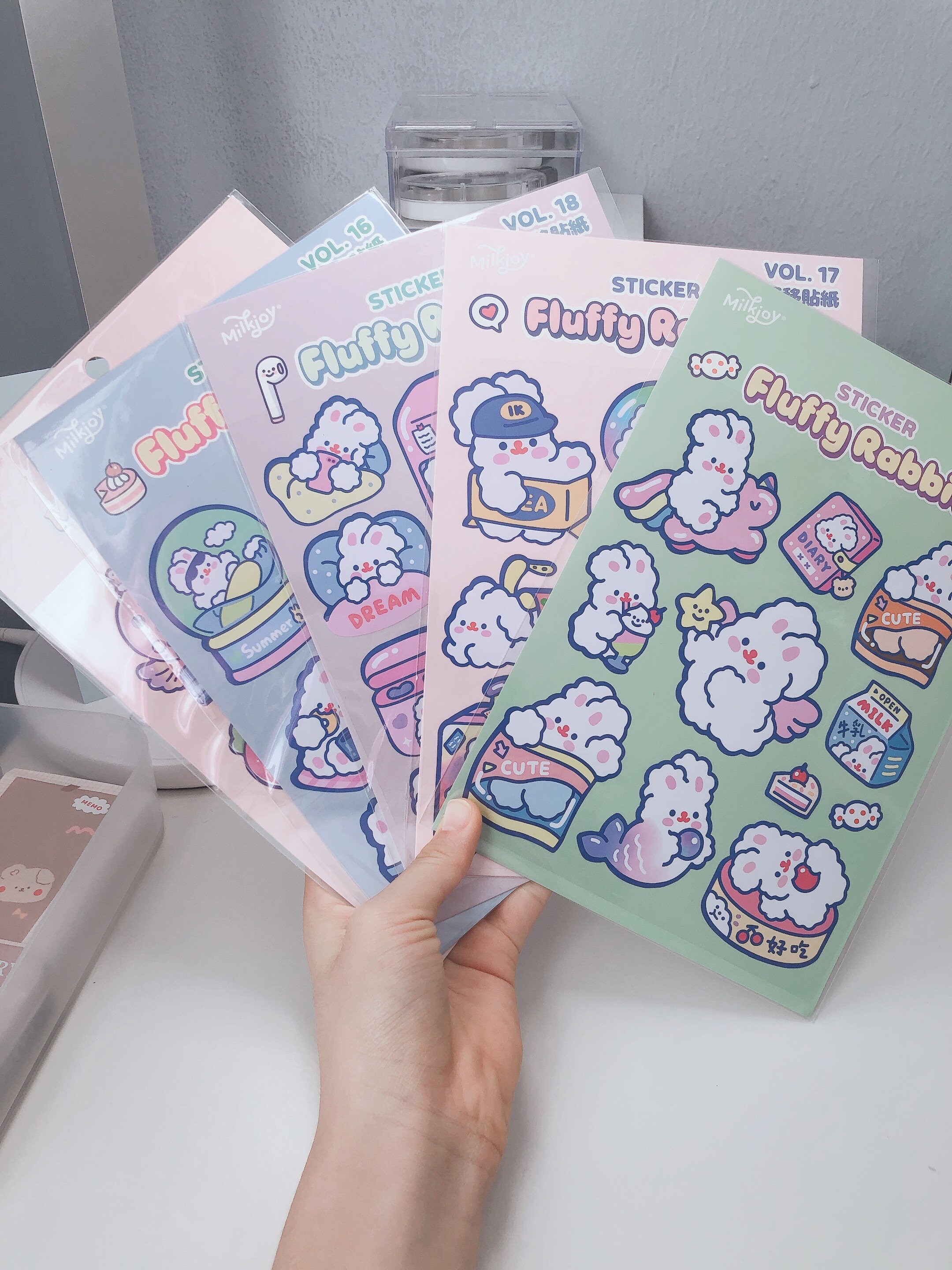 cute kawaii korean sticker sheets great for journaling and etsy