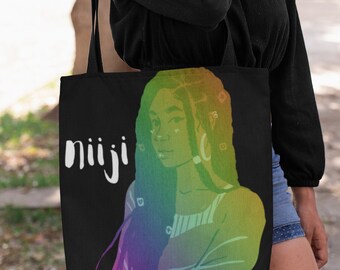 Aboriginal American Niiji Indigenous  AmerIndian Cultural Awareness Tote Bag