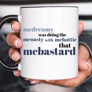 Grey&#39;s Quote Mug, Greys Anatomy, That Mcbastard