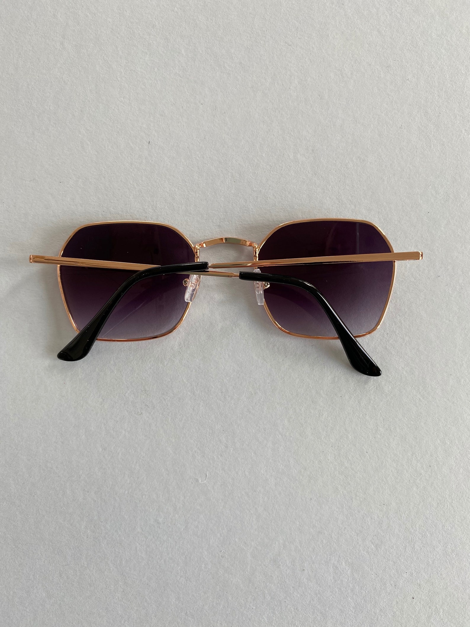 Vintage Aviator Style Sunglasses Classic Black - Etsy