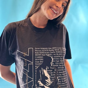 Nice 91 Jazz Black T-shirt.