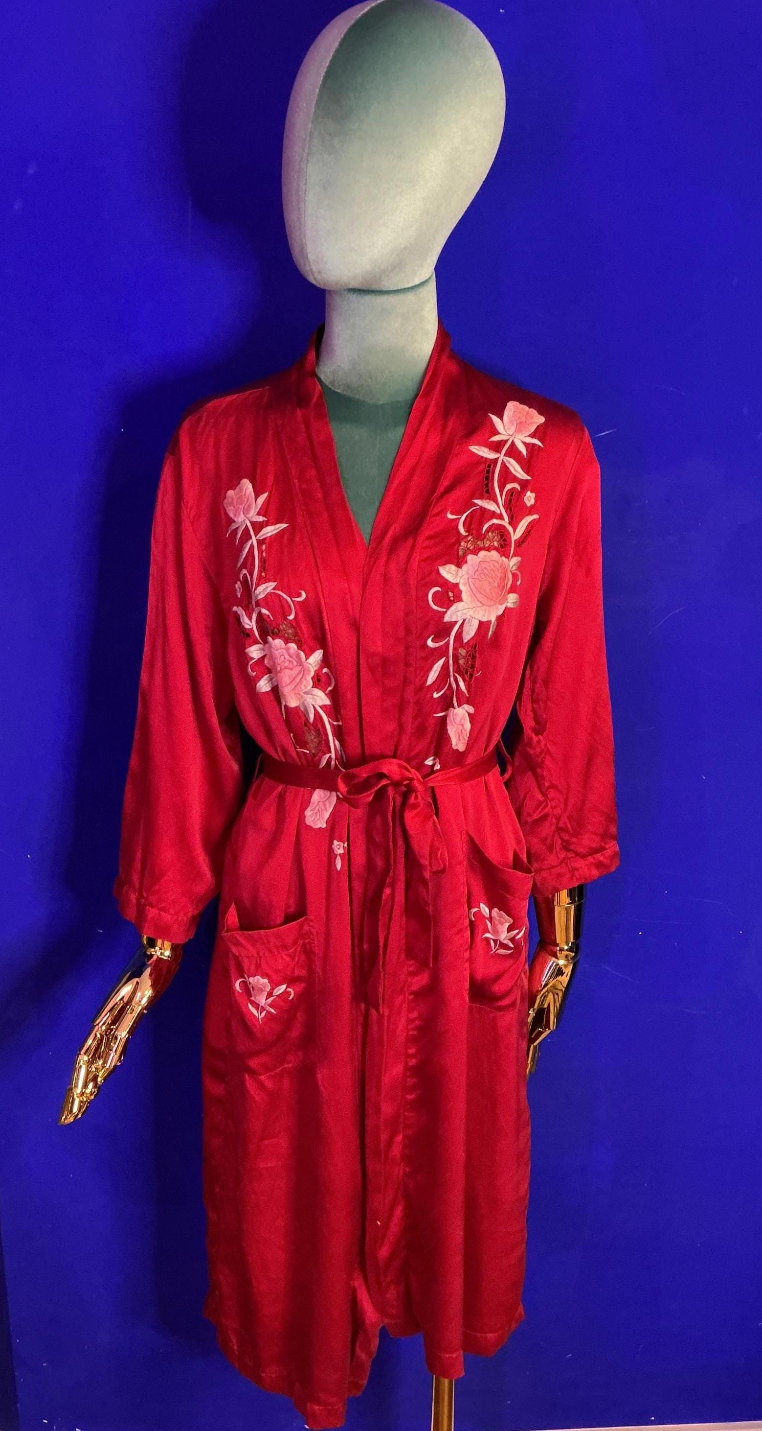 ガウンコート vintage silk china long robe gown dress VINTAGE - vintage silk china long robe gown dressの通販 by 桜 shop
