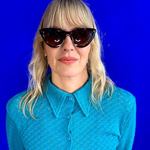 Cat-Eye Vintage Style Sunglasses - Tortoiseshell