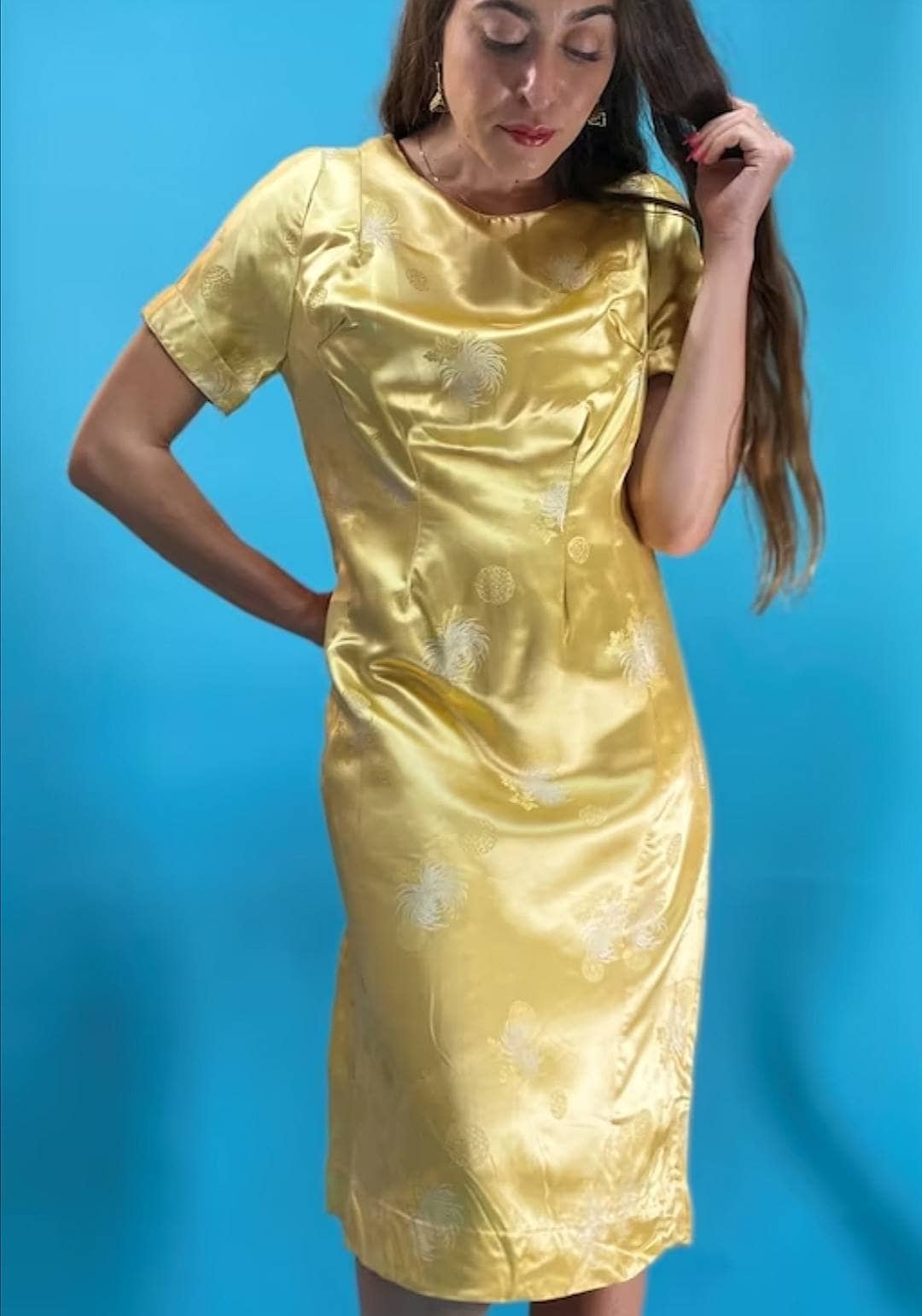 12+ Satin Jacquard Dress