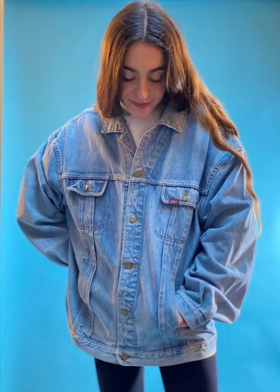 Vintage Light Denim Lee Jacket. Etsy