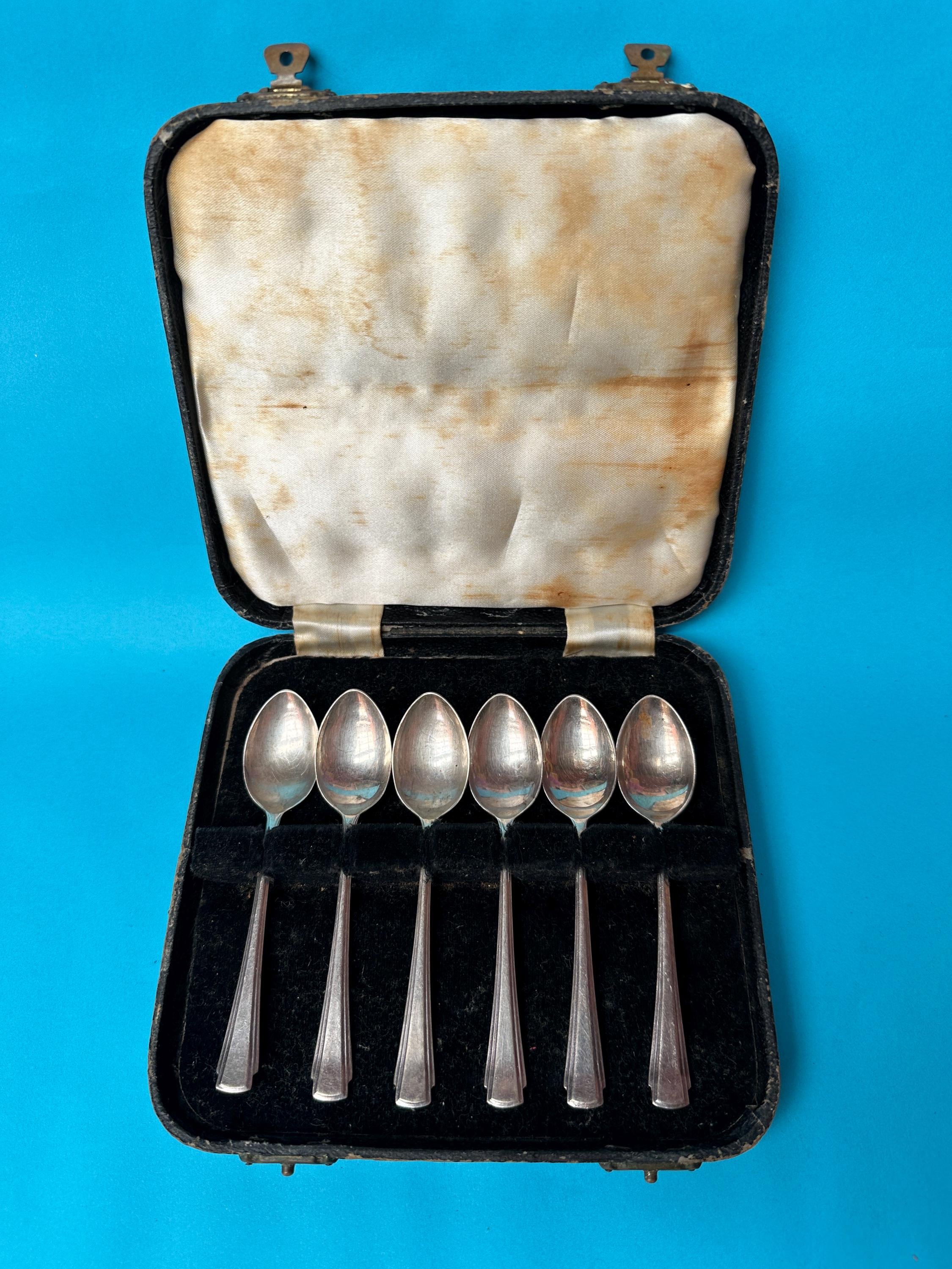 Vintage Spoons Set, Set of 6 Teaspoons in Original Box - Etsy