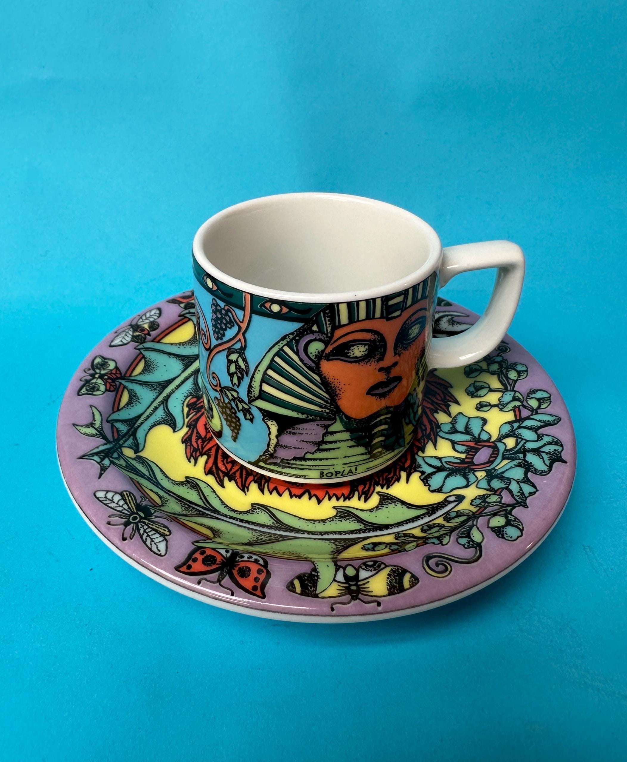 Vintage Bopla! Langenthal Swiss Made Espresso Cup and Saucer Set