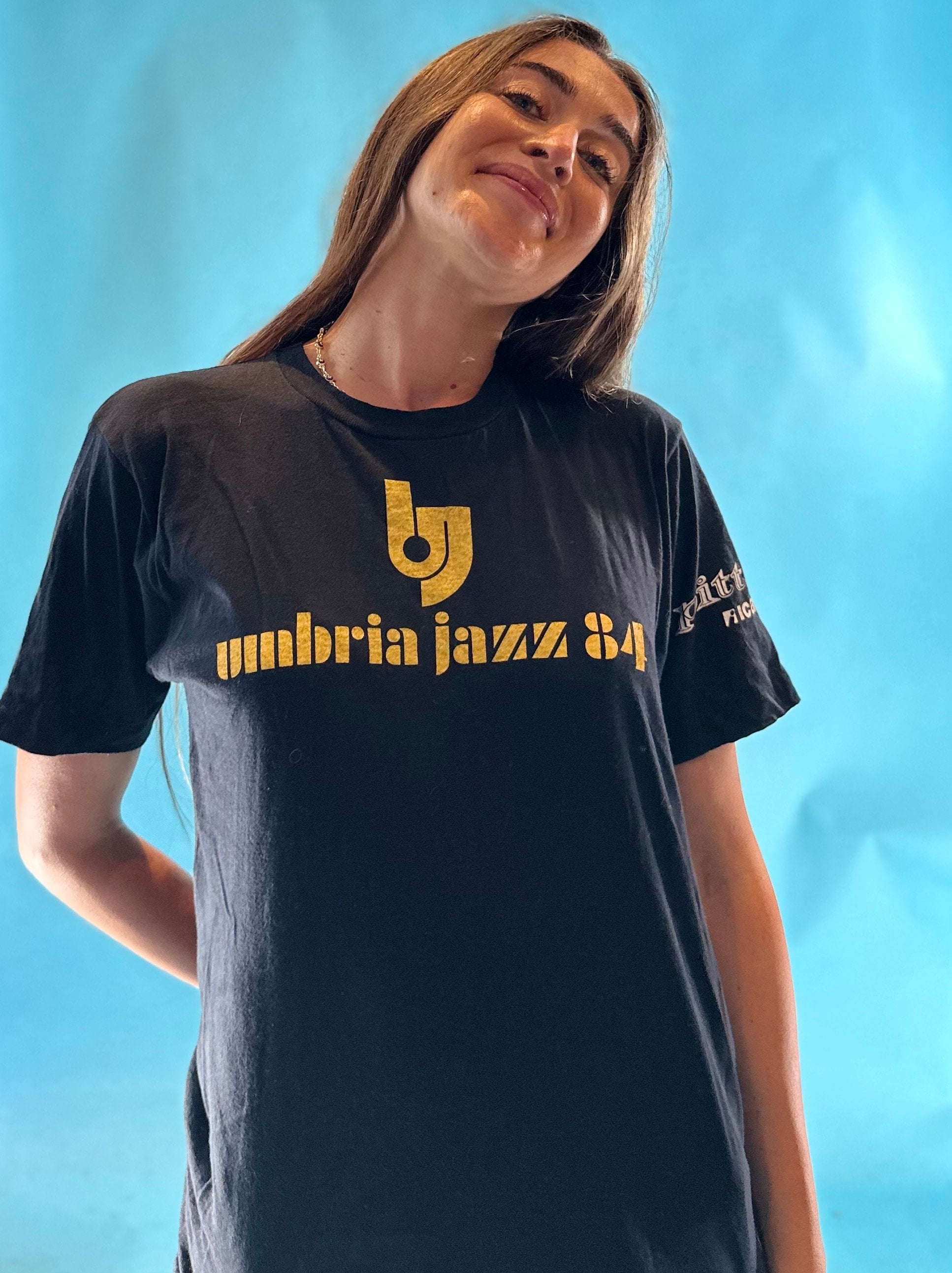 Umbria Jazz 84 Black T-shirt. - Etsy