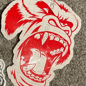 Angry Gorilla Vinyl Decal