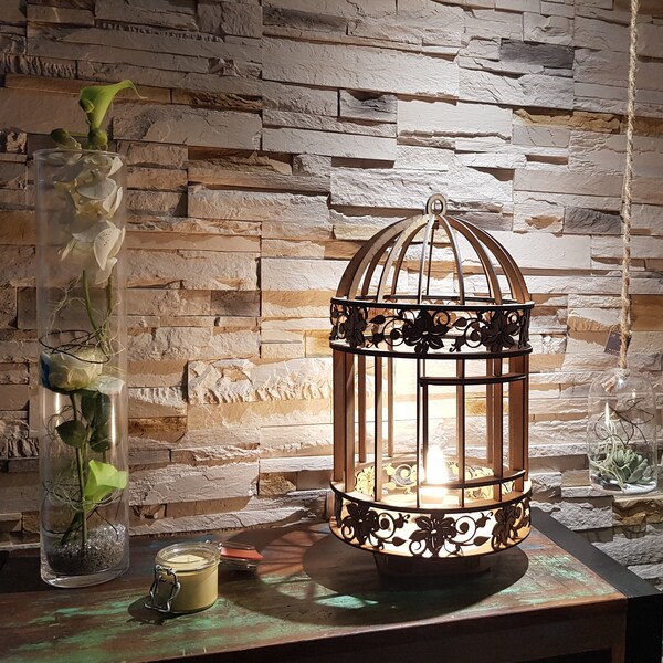 Lampe Cage Oiseaux