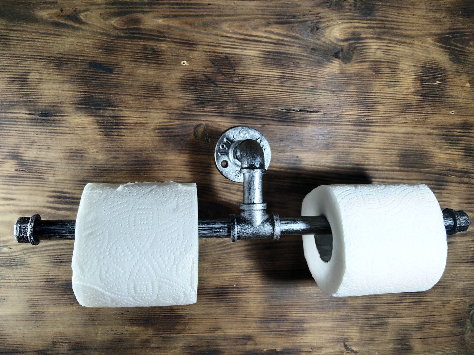 Toilet Paper Rack Metal Toilet Roll Rod Steel Holder Etsy