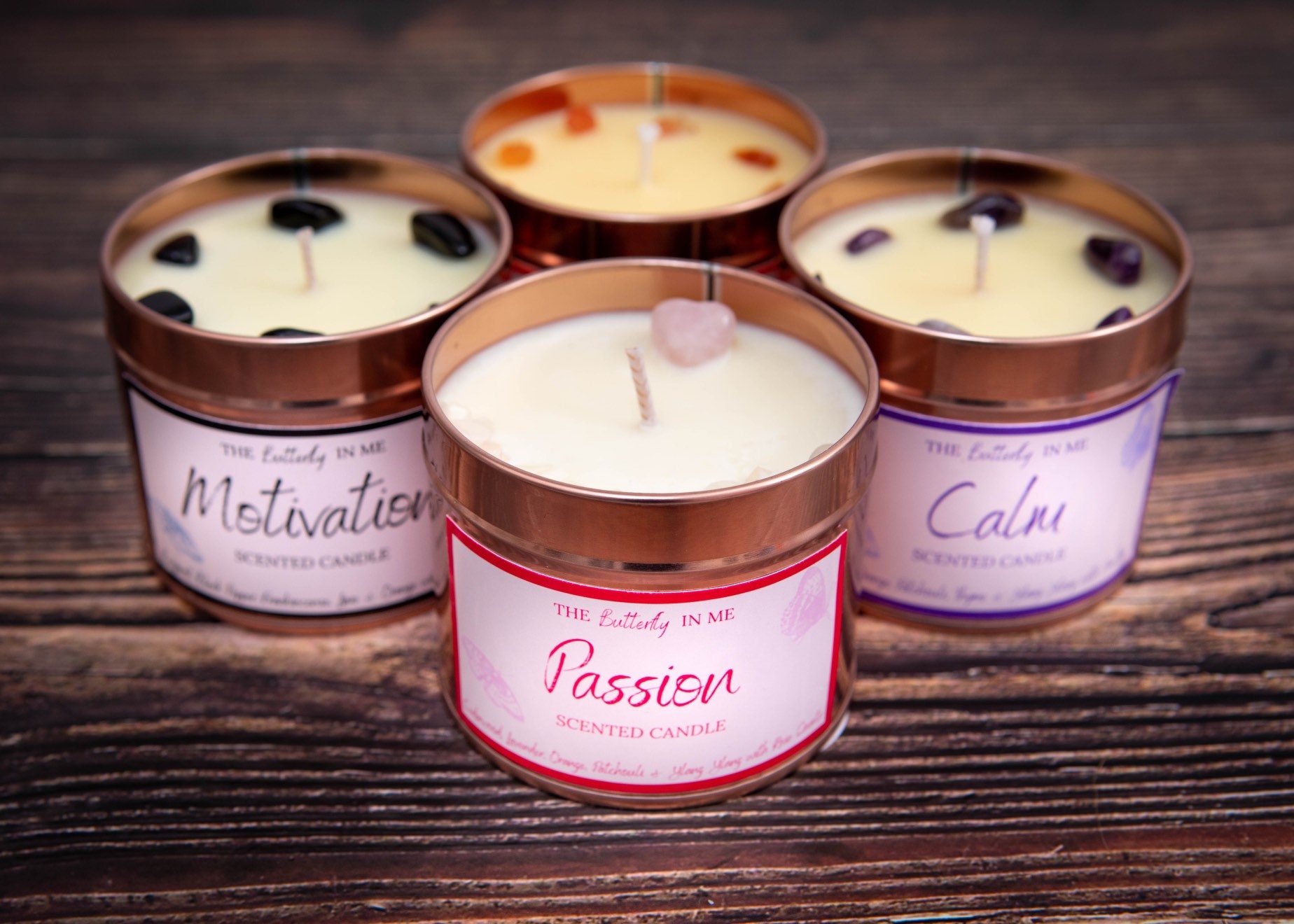 Aromatherapy Candle With Energising Blend of Essential Oils Etsy UK