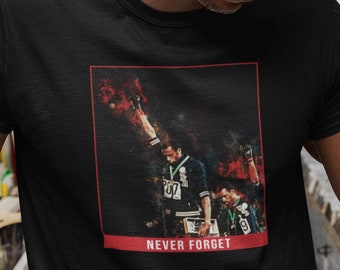 john carlos and tommie smith t shirt
