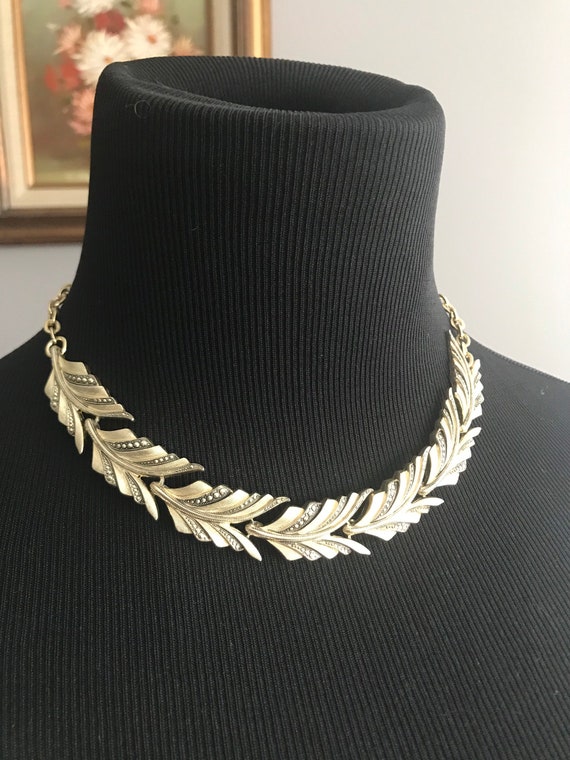 Vintage gold toned necklace marked “Germany”