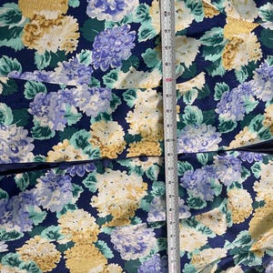 Chaqueta de cóctel vintage Adrianna Papell para mujer, 100% seda, estampado de hortensias, talla 16 imagen 6