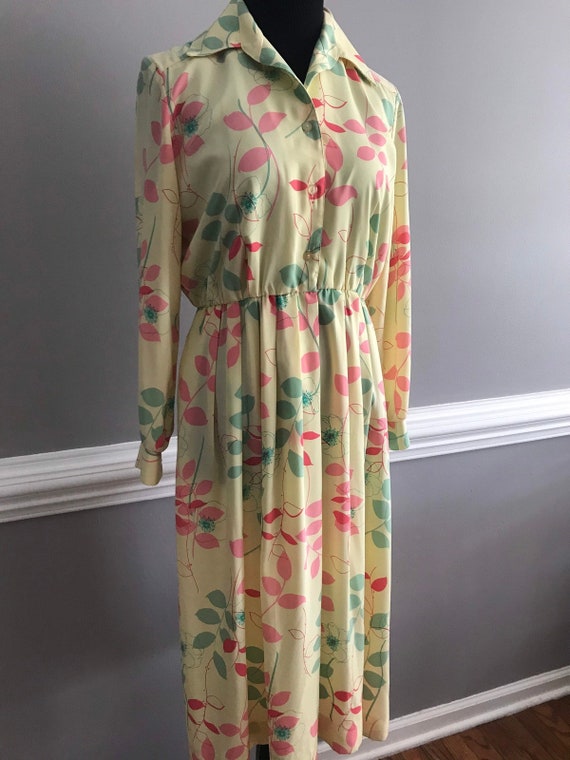 Vintage Willi of California floral dress