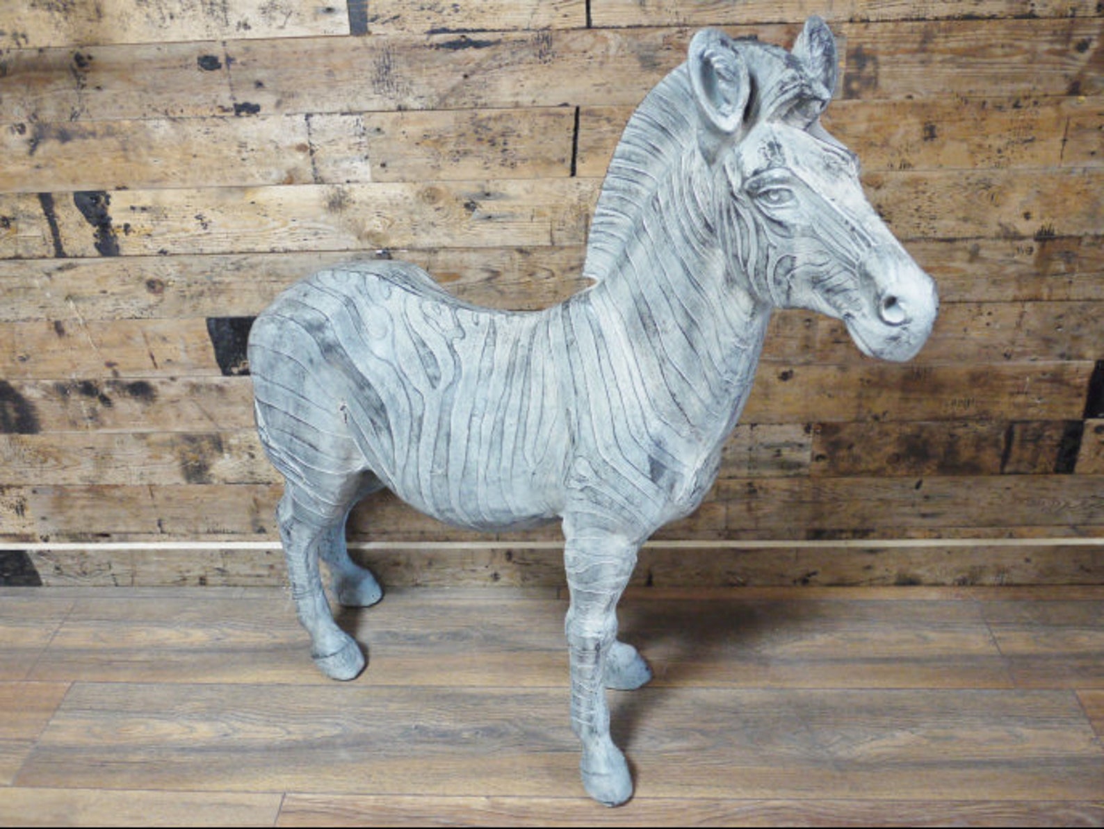 Garden Zebra Sculpture Garden Statue Zebra Garden Statue | Etsy
