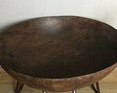 Outdoor Fire Pit Original Indian Kadai Firepit With Stand Large 41-42cm Fire Bowl Camping Stove Log Burner Fire Pit Garden Patio