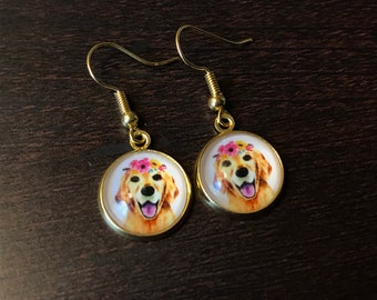Easter Bunny Cabochon Earrings~ Buy 2 get 30/% off