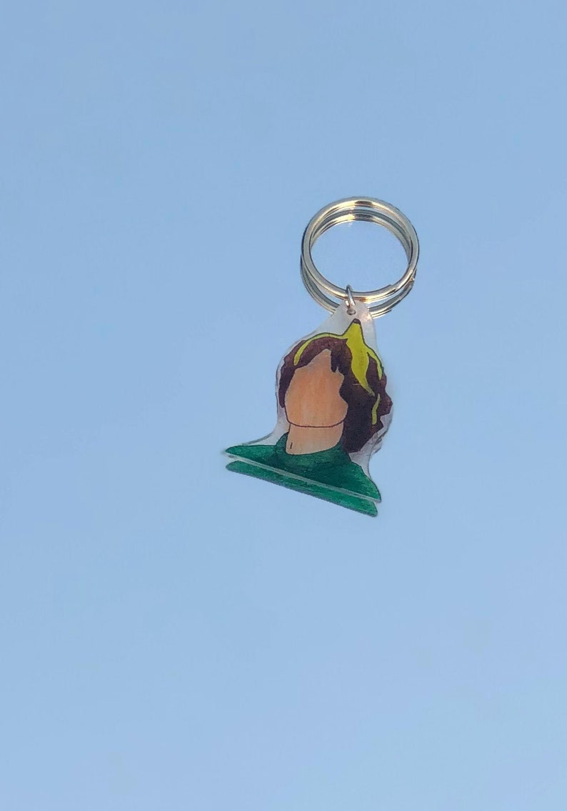Matthew Gray Gubler Photoshoot Criminal Minds Spencer Reid Shrinky Dink Keychain