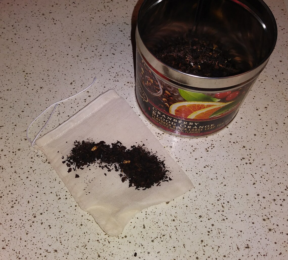 Reusable Tea Bags Zero waste tea bags Etsy