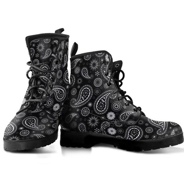 Hippie Paisley Men's Boots