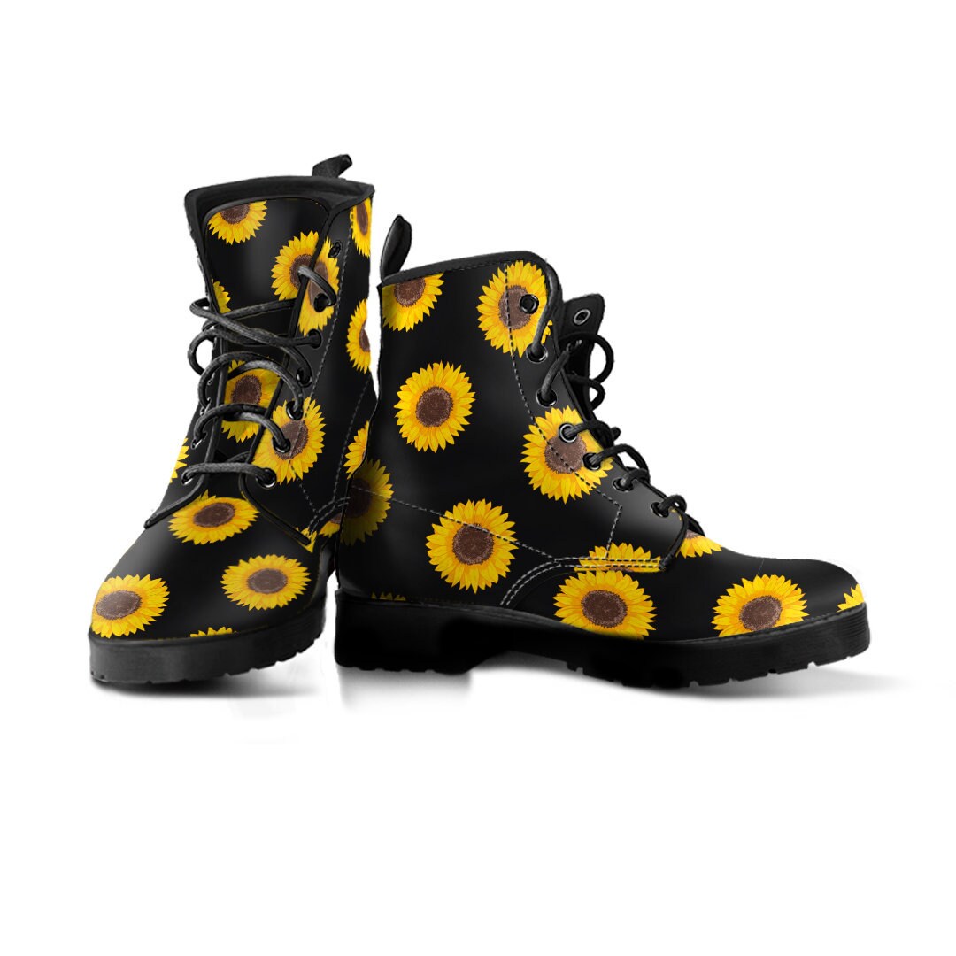 Sunflower Boots - Etsy